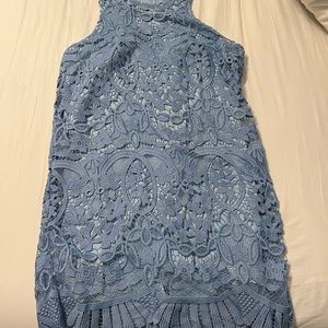 Lovers + Friends Caspian Dress in Crystal Blue